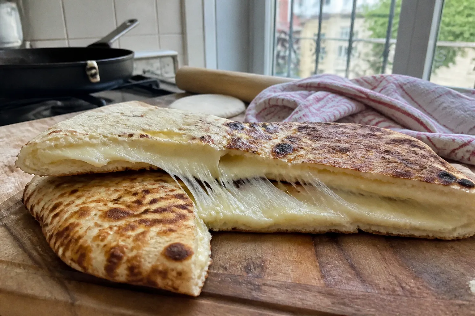 Cheese naan maison : le verdict pour éviter les fuites