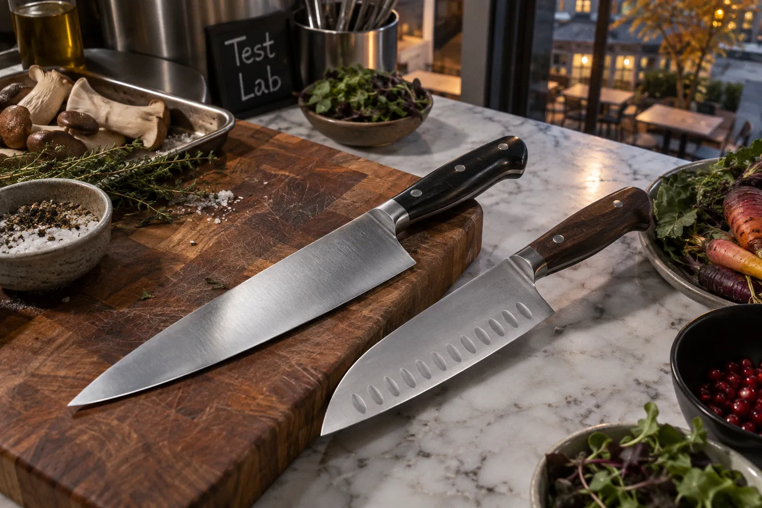 Couteau de chef ou santoku : lequel choisir pour cuisiner ?