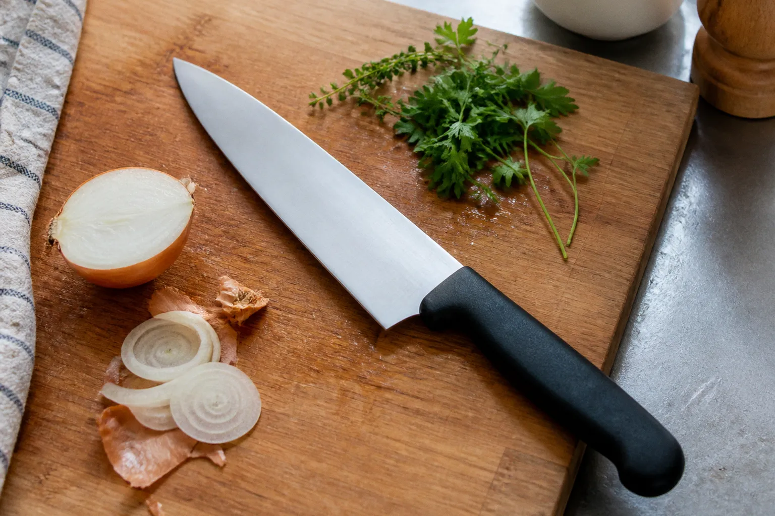 Couteau de chef pour débutant : trois modèles pour bien débuter