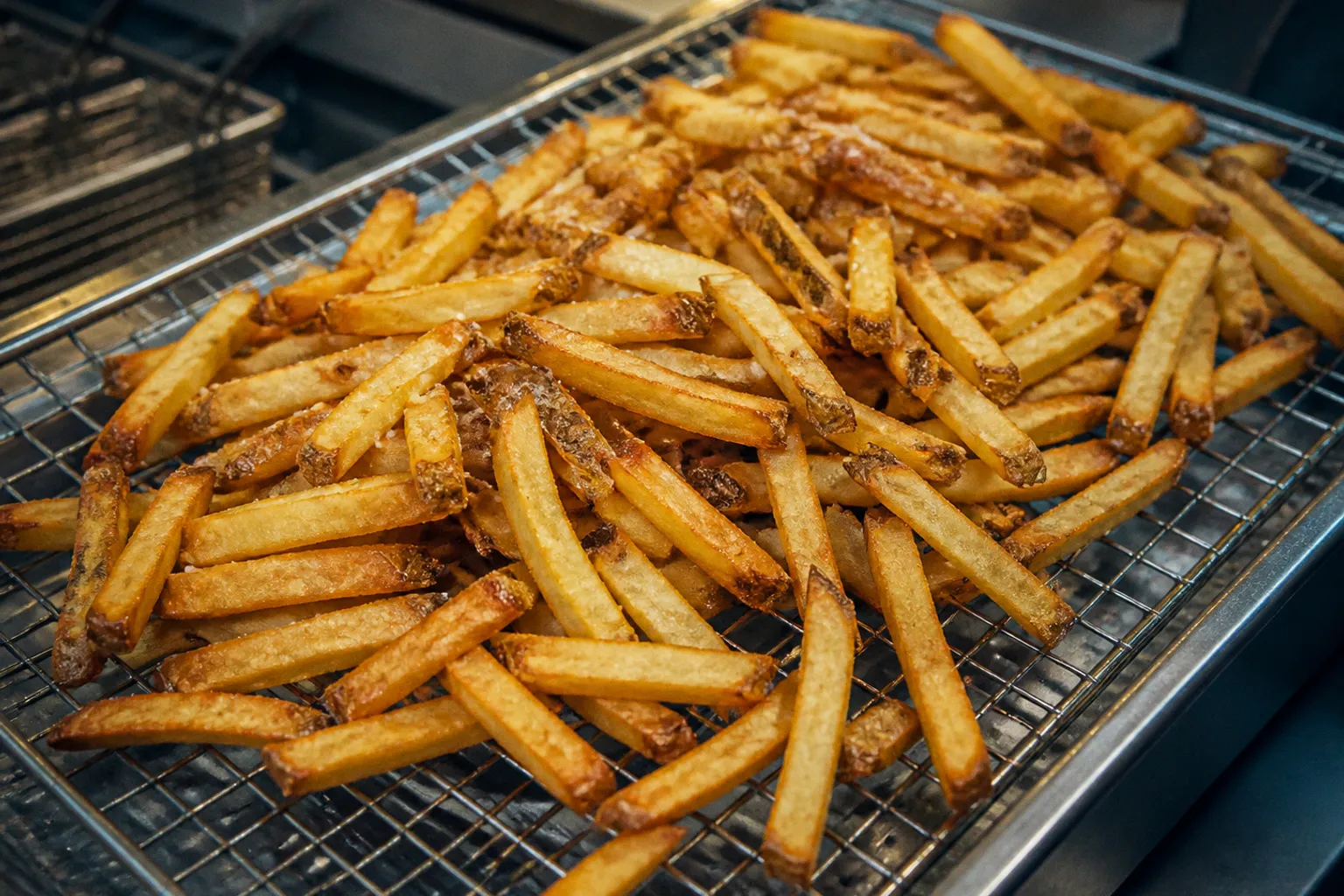 Frites croustillantes : le test de trois méthodes