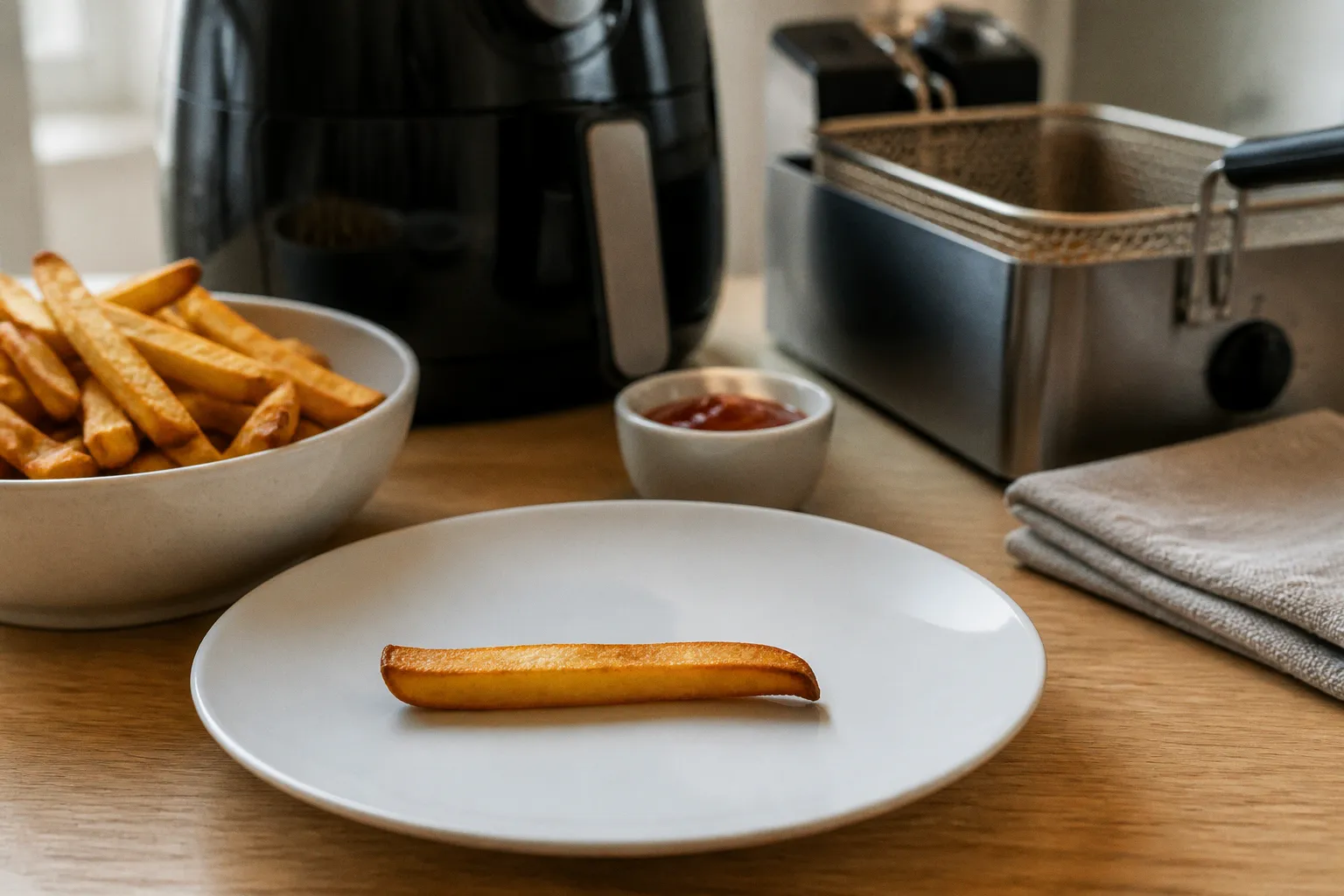 Friteuse sans huile : notre verdict face au modèle classique