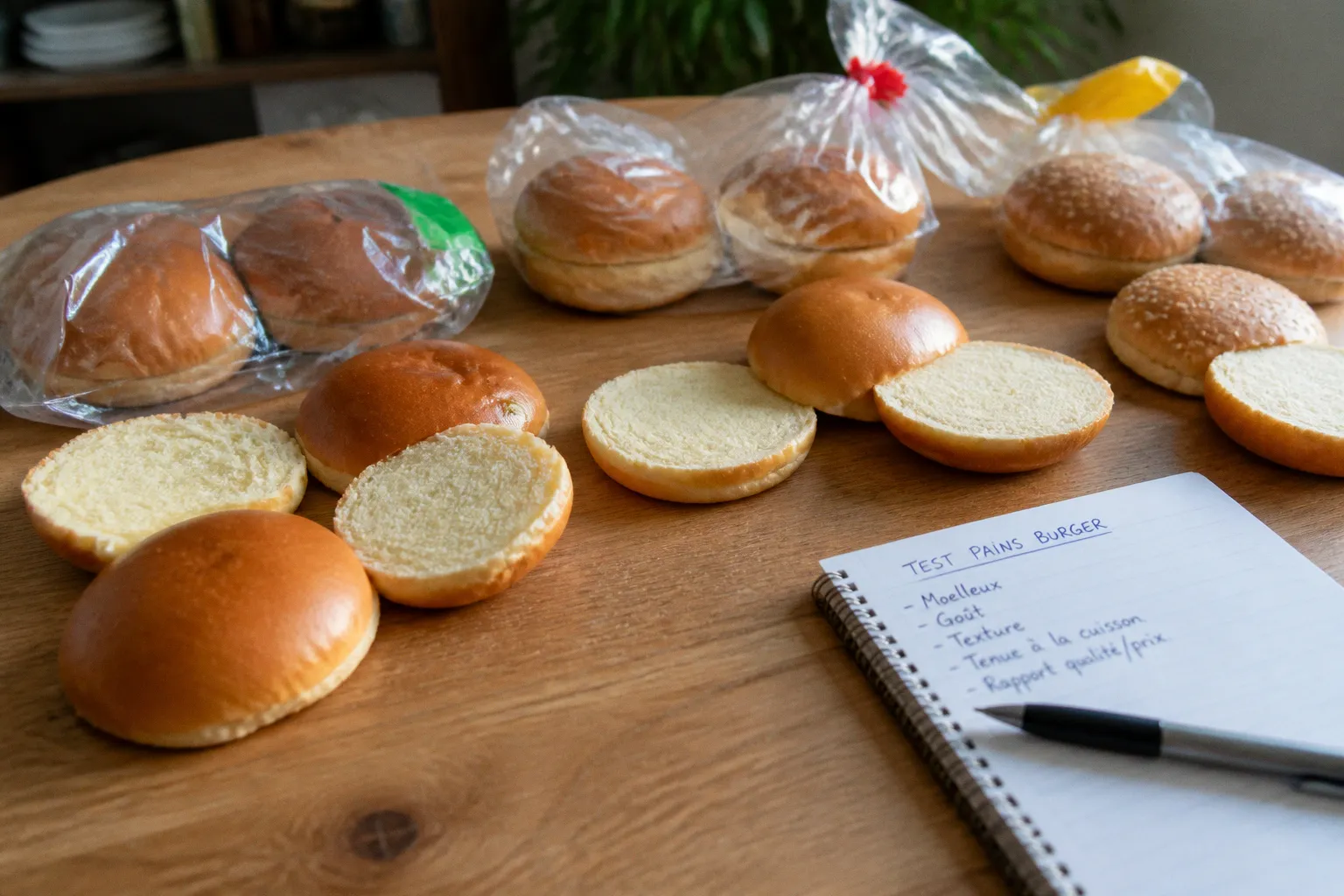 Pains briochés pour burgers : le comparatif des références de supermarché