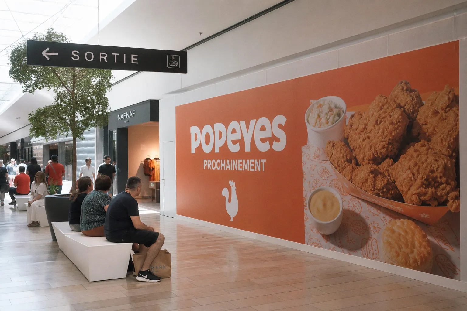 Popeyes s'installe à Strasbourg : les détails du futur restaurant au centre Rivetoile